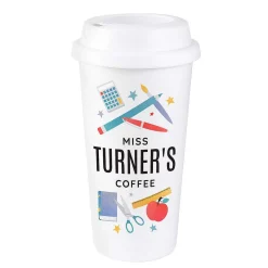 Personalised Teachers Insulated Eco Travel Cup>Temptation Gifts New