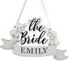 Personalised 'The Bride' Wooden Hanging Decoration>Temptation Gifts Cheap