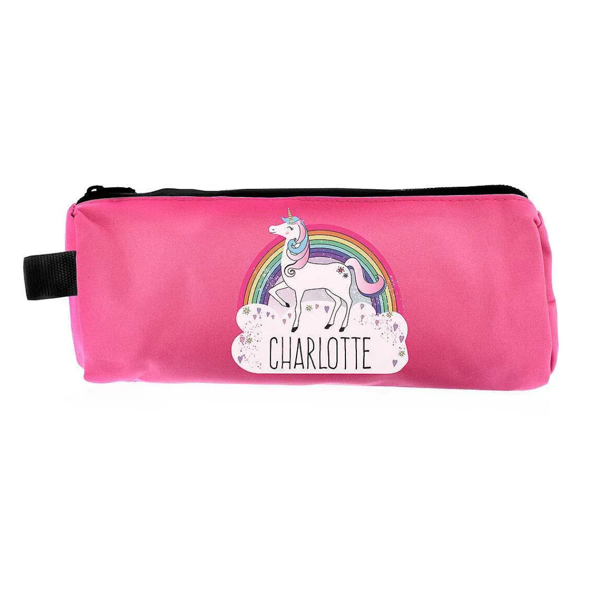 Personalised Unicorn Pink Pencil Case>Temptation Gifts Sale