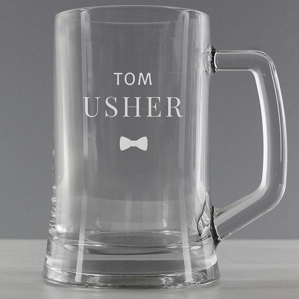 Personalised Usher Pint Stern Tankard>Temptation Gifts Outlet