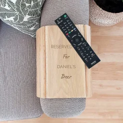 Personalised Wooden Sofa Tray>Temptation Gifts New