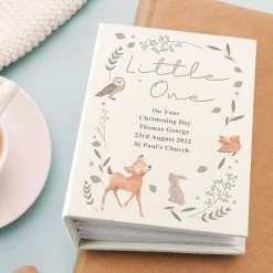 Personalised 'Woodland Animals' 6X4 Photo Album With Sleeves><noscript><img width=