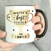 Personalised 'World's Best Teacher' Trophy Ceramic Mug>Temptation Gifts Flash Sale