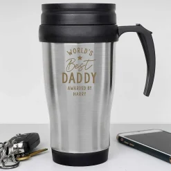 Personalised 'World's Best' Travel Mug>Temptation Gifts New
