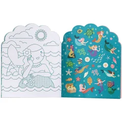 Colouring Book With Mermaid Stickers><noscript><img width=