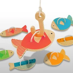 Fishing Around Wooden Fishing Game>Petit Collage Fashion