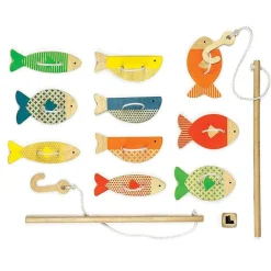 Fishing Around Wooden Fishing Game>Petit Collage Fashion