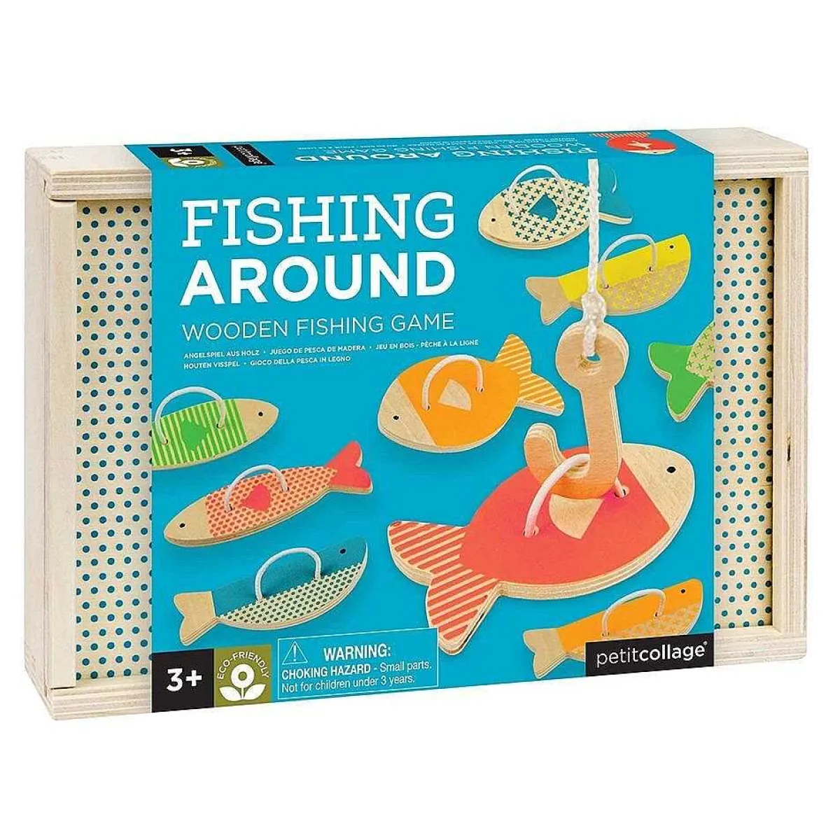 Fishing Around Wooden Fishing Game>Petit Collage Fashion