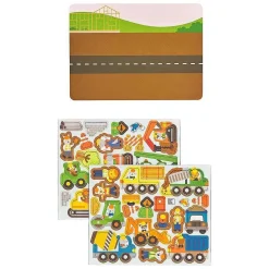 Magnetic Play Scene Construction Site>Petit Collage Online