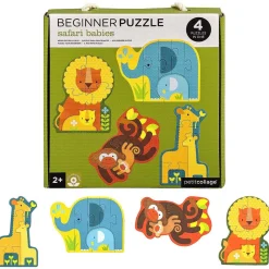'safari Babies' Beginner Puzzle>Petit Collage Cheap