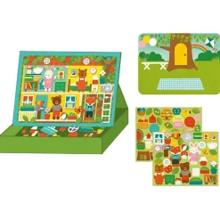 'Treehouse Party' Magnetic Play Scene>Petit Collage Flash Sale