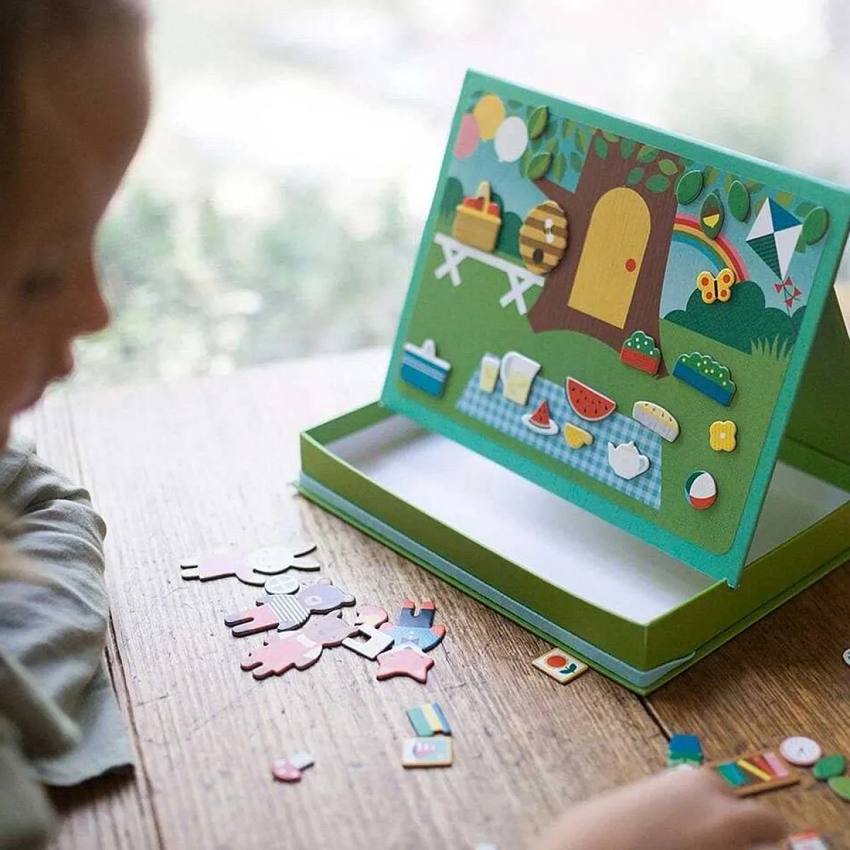 'Treehouse Party' Magnetic Play Scene>Petit Collage Flash Sale