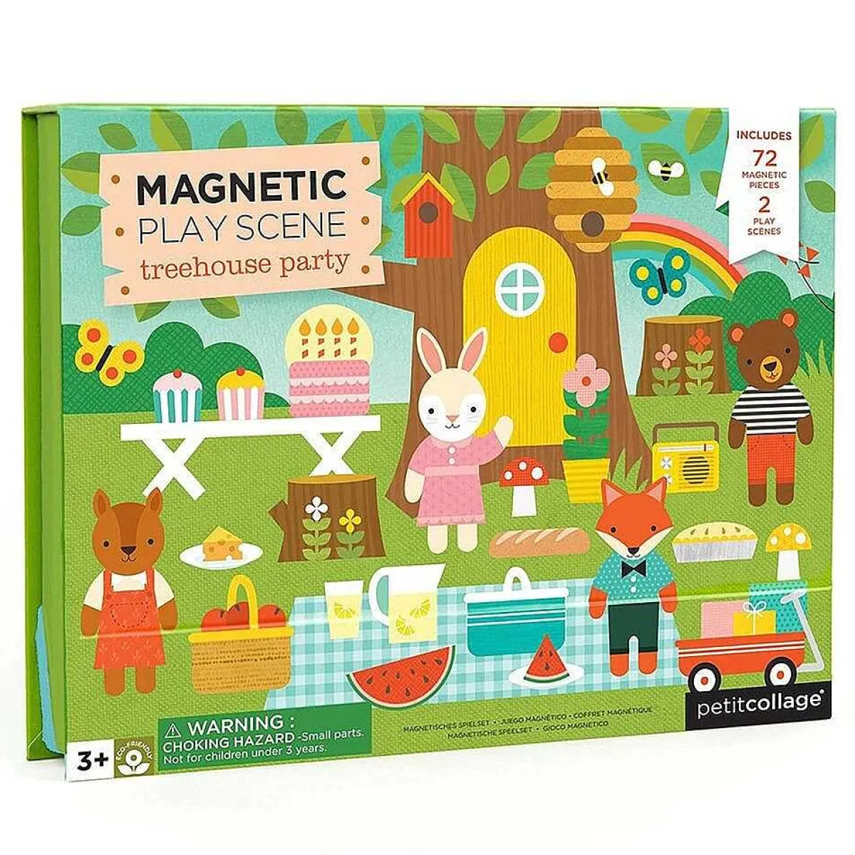 'Treehouse Party' Magnetic Play Scene>Petit Collage Flash Sale