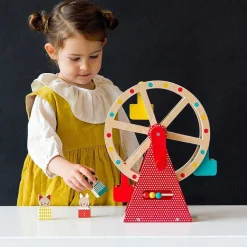 Wooden Ferris Wheel Carnival Play Set><noscript><img width=