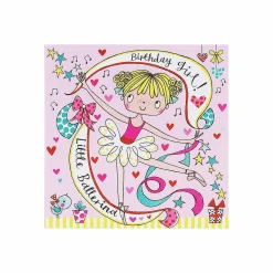 Ballerina Birthday Girl Jigsaw Puzzle With Mini Birthday Card><noscript><img width=
