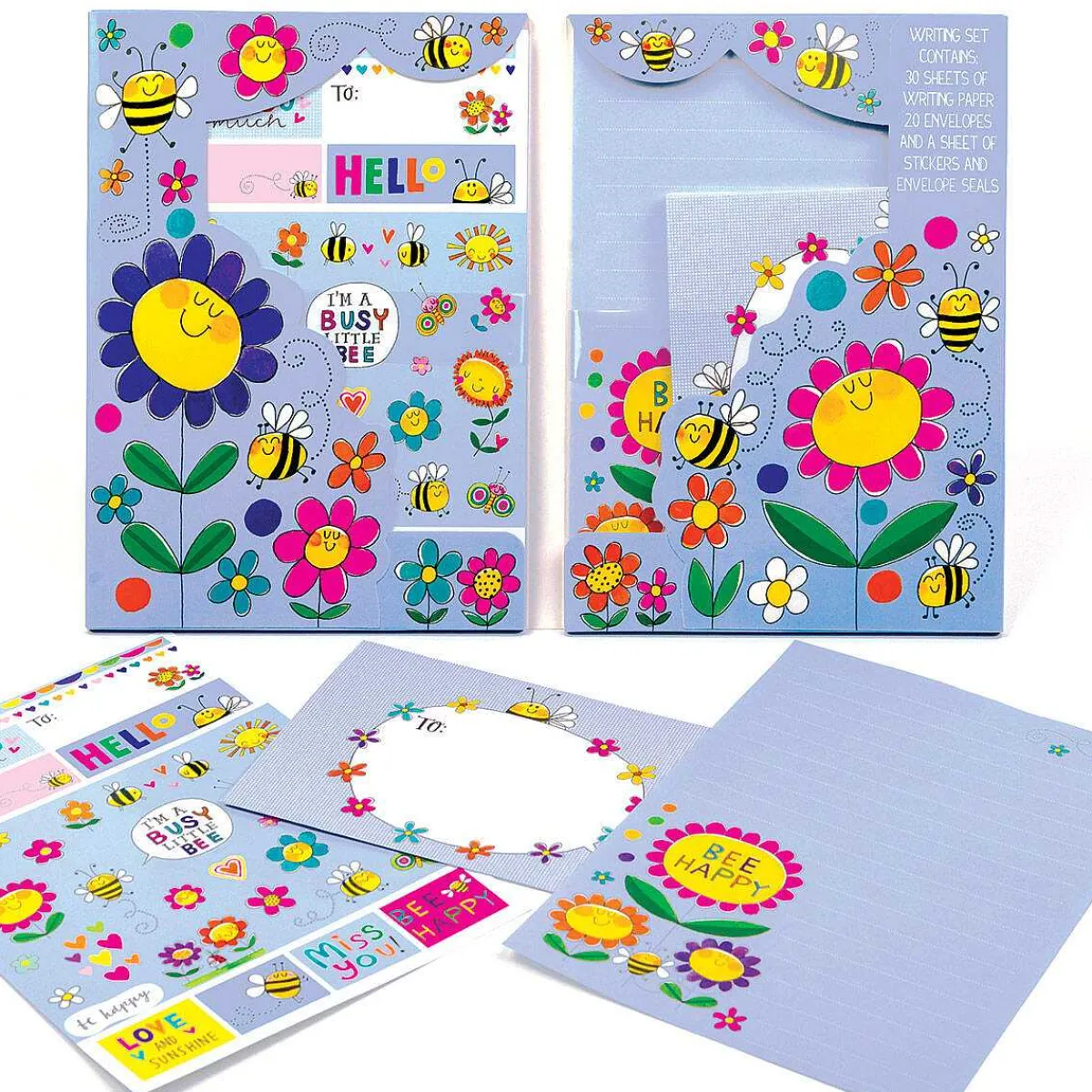 Bee Happy Writing Set>Rachel Ellen Clearance