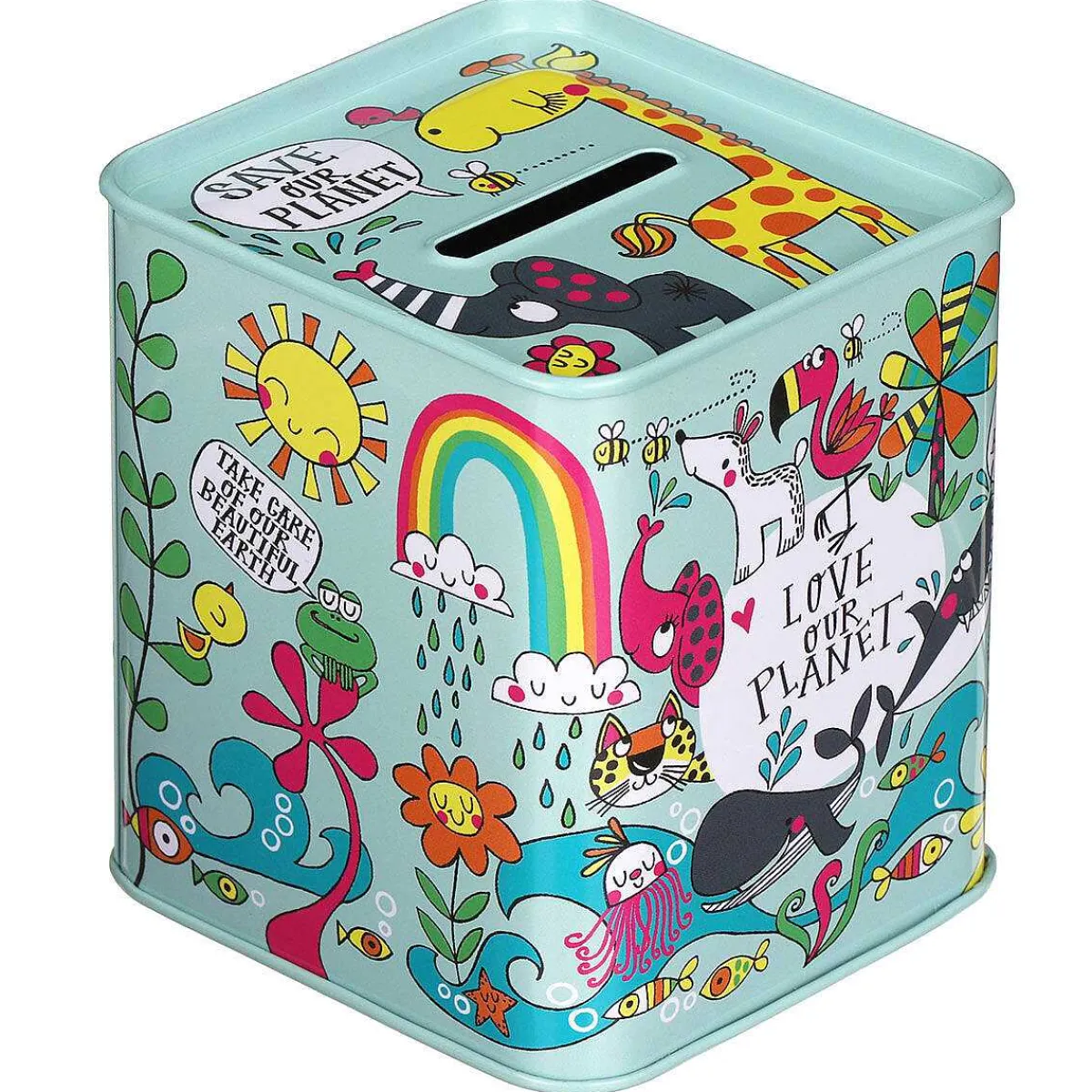'Love Our Planet' Money Box>Rachel Ellen Discount