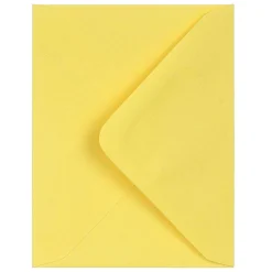 Set Of 5 'Yellow Floral' Notecards>Rachel Ellen Hot