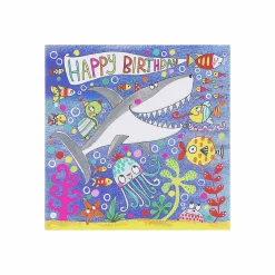 Shark Ocean Jigsaw Puzzle With Mini Birthday Card>Rachel Ellen Flash Sale