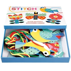Cardboard Learn To Stitch Activity Set><noscript><img width=