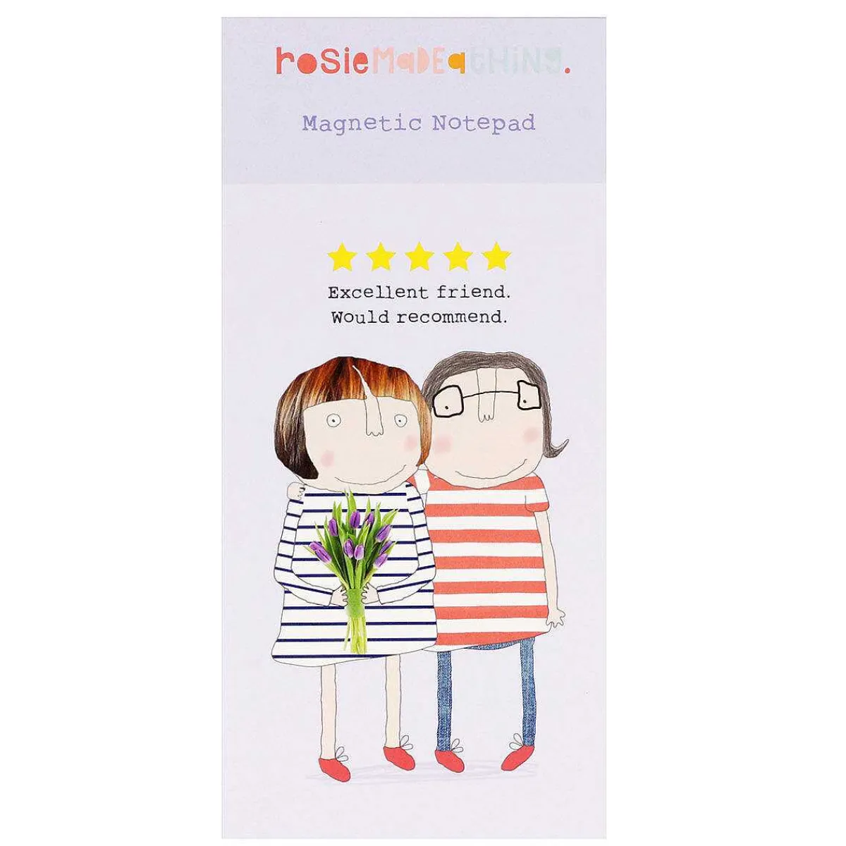 'Five Star Friend' Magnetic Notepad>Rosie Made A Thing Best Sale