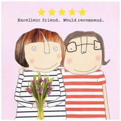 Five Star Friend Greetings Card>Rosie Made A Thing Outlet