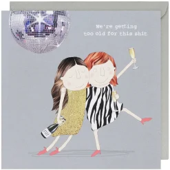 Getting Old Greetings Card>Rosie Made A Thing Outlet