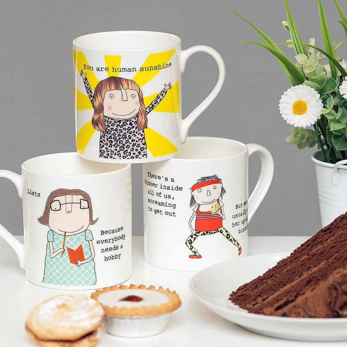 'Human Sunshine' Mug>Rosie Made A Thing Store