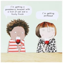 Sh*T Faced Greetings Card>Rosie Made A Thing Clearance