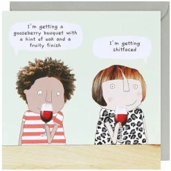 Sh*T Faced Greetings Card>Rosie Made A Thing Clearance
