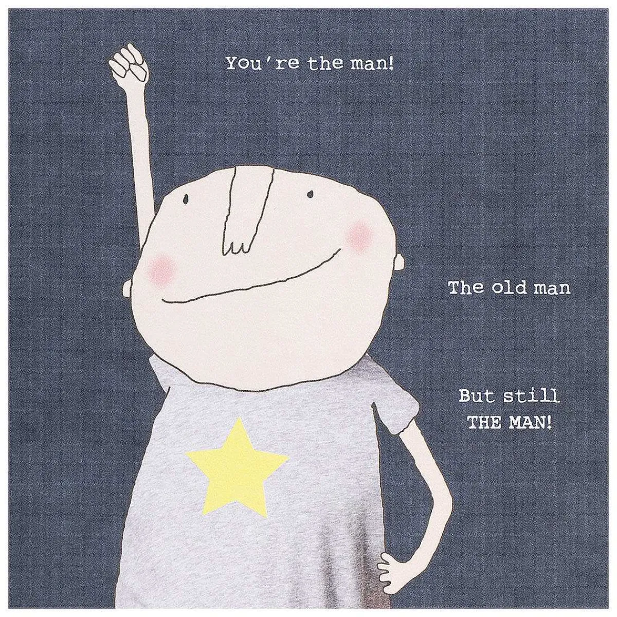 The Man Greetings Card>Rosie Made A Thing Store