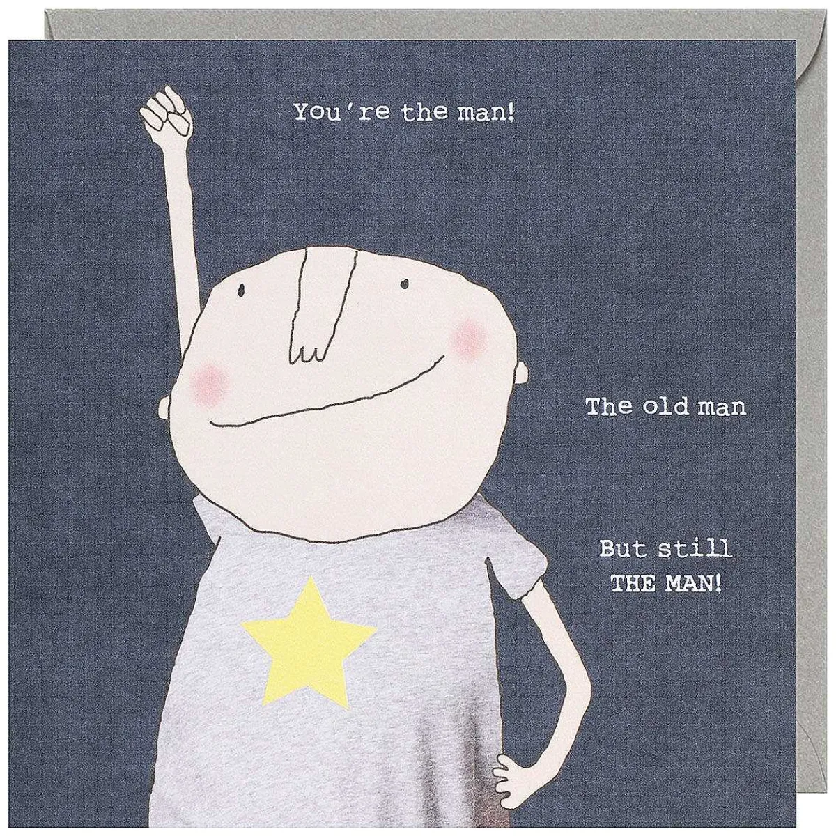 The Man Greetings Card>Rosie Made A Thing Store