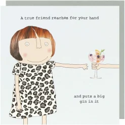 True Friend Greetings Card>Rosie Made A Thing New