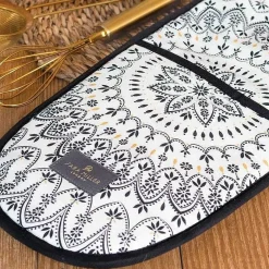 Artisanne Noir Double Oven Glove>Sara Miller Outlet