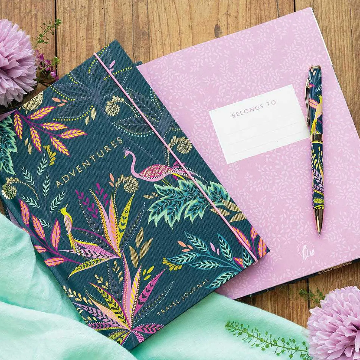 Botanic Paradise A5 'Adventures' Travel Journal>Sara Miller Flash Sale