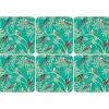 Chelsea Green Set Of Six Coasters>Sara Miller Clearance