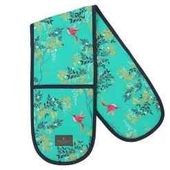 Chelsea Green Birds Double Oven Gloves>Sara Miller Sale