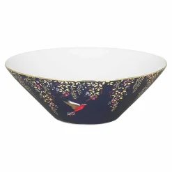 Chelsea Navy Medium Salad Bowl>Sara Miller Cheap