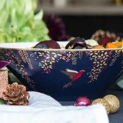 Chelsea Navy Medium Salad Bowl><noscript><img width=