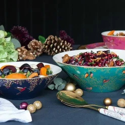 Chelsea Navy Medium Salad Bowl><noscript><img width=