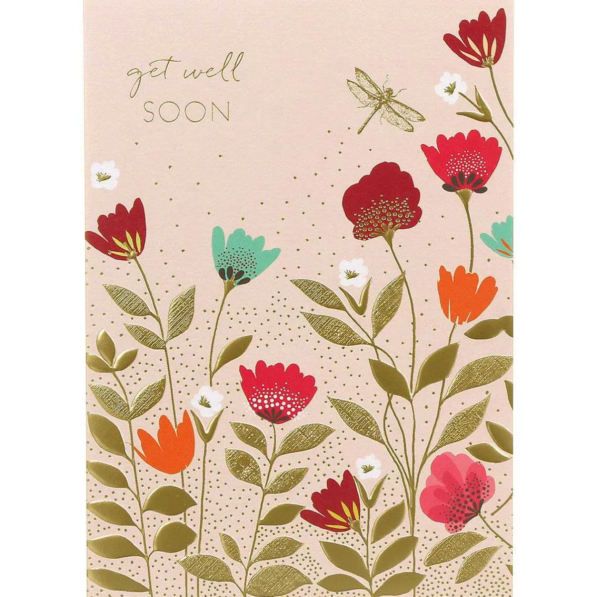 Dragonfly Get Well Soon Card>Sara Miller Best Sale