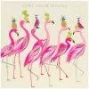 Flamingos Sorry You'Re Leaving Large Greetings Card>Sara Miller Hot