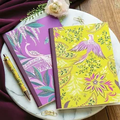 Haveli Garden Set Of 2 A5 Notebooks><noscript><img width=