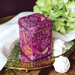 Haveli Garden Mauve Songbird 10Cm Rectangular Tin>Sara Miller Sale