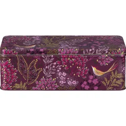 Haveli Garden Plum Songbird Long Deep Rectangular Tin><noscript><img width=