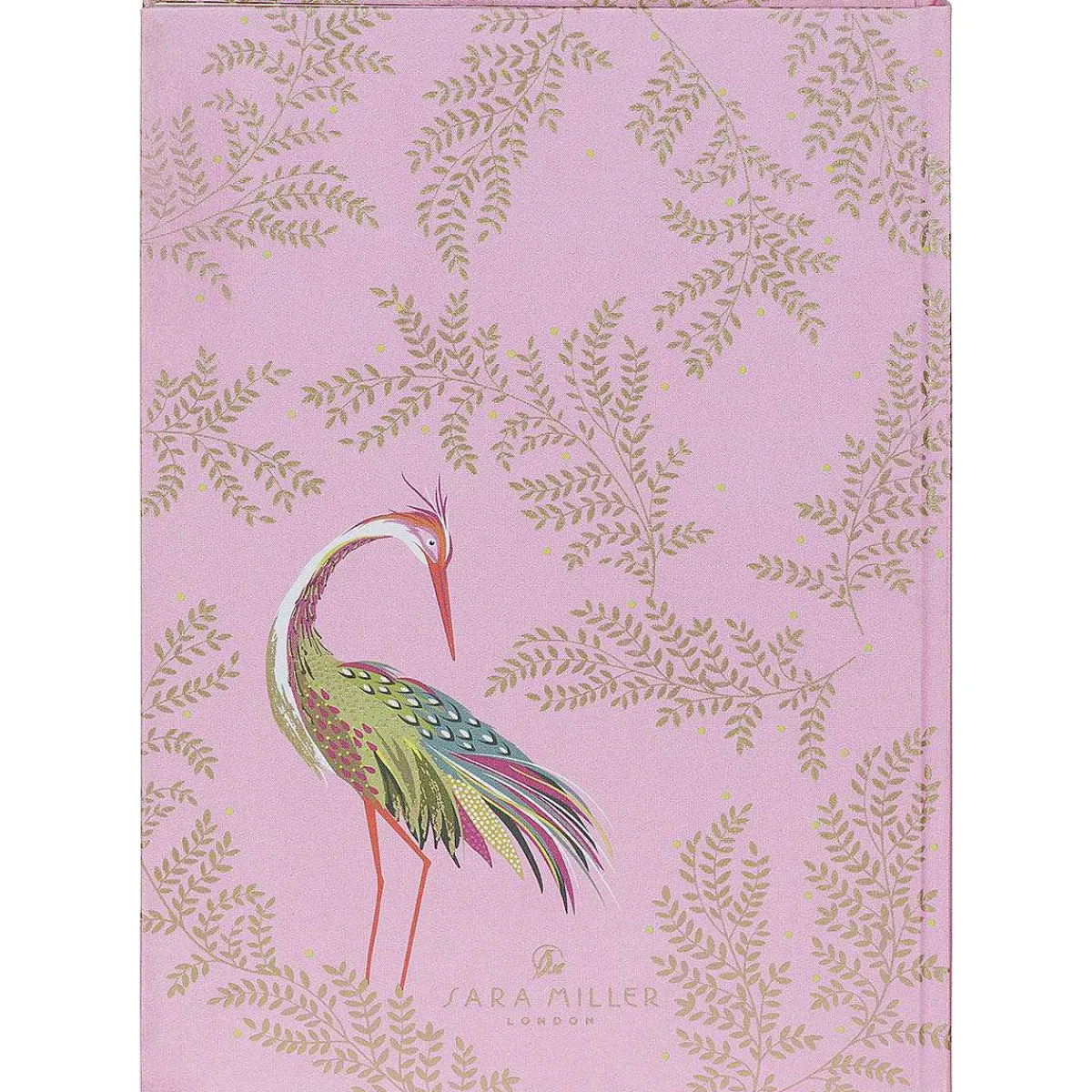 Haveli Garden Dancing Cranes A5 Fabric Journal>Sara Miller Cheap