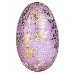 Lilac Medium Egg-Shaped Tin>Sara Miller Sale