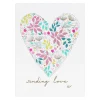 Little Gestures Sending Love Small Greetings Card>Sara Miller Best Sale