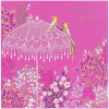 Parasol Birds Large Greetings Card>Sara Miller Cheap