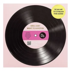 'Girls Just Want To Have Fun' Card>Say it with Songs New